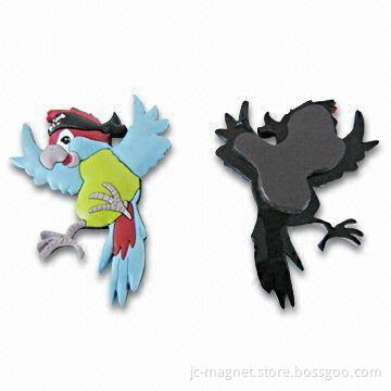 3-D Refrigerator Magnet, Customized Designs are Accepted